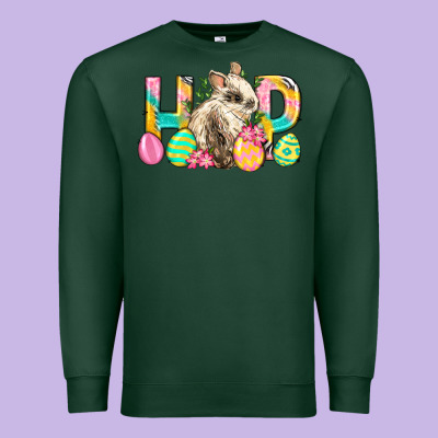 Hop Rabbit Easter Premium Sweatshirt Designed By Neo Western