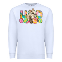 White Hop Rabbit Easter Premium Sweatshirt - Neo Western