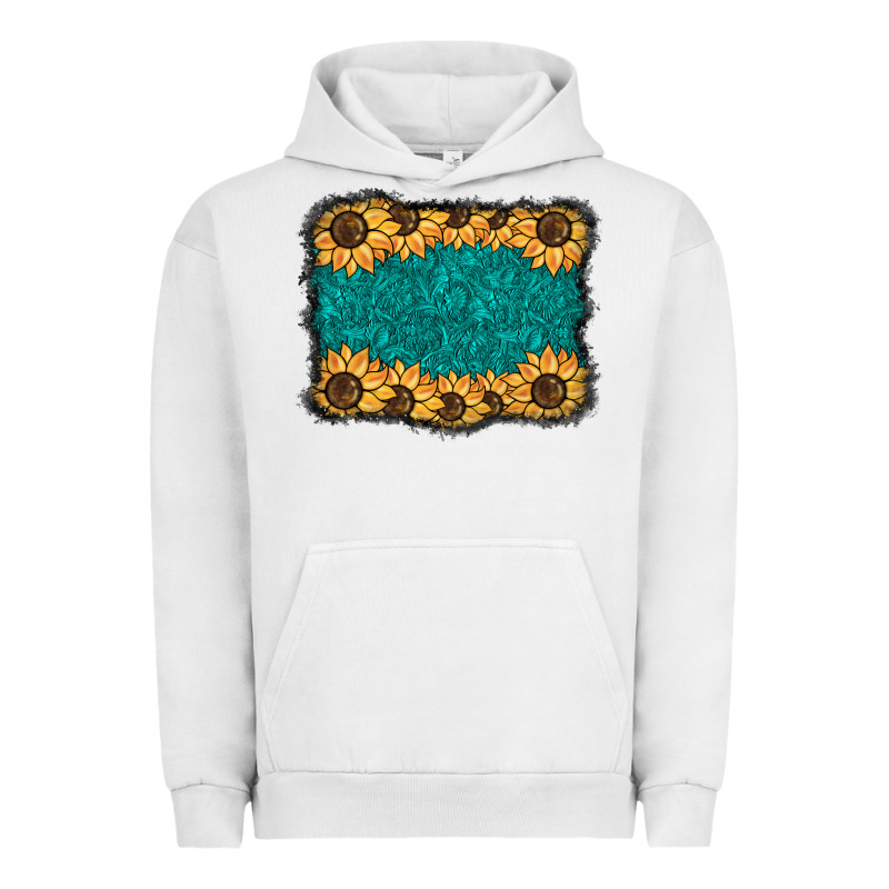 Sunflower Background Urban Hoodie by BarkalooDesign | Teevron