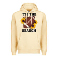 Pina Colada tis the season football sunflower Premium Hoodie - AdoDesignShop