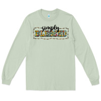 Matcha simply blessed Long Sleeve Tee - BarkalooDesign