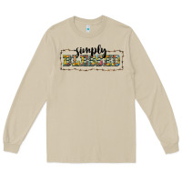 Mushroom simply blessed Long Sleeve Tee - BarkalooDesign