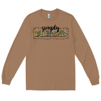 Toasted Coconut simply blessed Long Sleeve Tee - BarkalooDesign