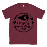 Burgundy Camping Classic Tee - Unal Design