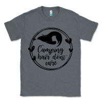 Charcoal Heather Camping Classic Tee - Unal Design
