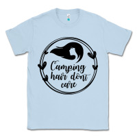 Dusty Blue Camping Classic Tee - Unal Design