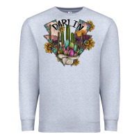 Heather Grey darlin Premium Sweatshirt - SublimationCraftShop