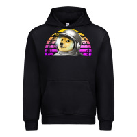 Black dogecoin to the mars Urban Hoodie - Jasminsmagicworld