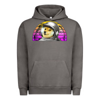 Pigment Tornado dogecoin to the mars Urban Hoodie - Jasminsmagicworld