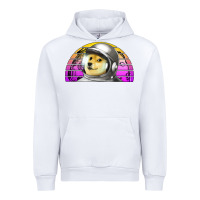 White dogecoin to the mars Urban Hoodie - Jasminsmagicworld