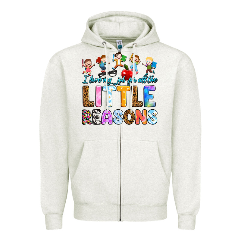 I Love My Job For All The Little Reason Zipper Hoodie by RanaPortraitStore | Teevron