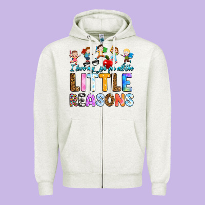 Zipper Hoodie i love my job for all the little reason