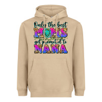 Mushroom only the best moms get promoted to nana Heavyweight Hoodie - Zillion Design Studio