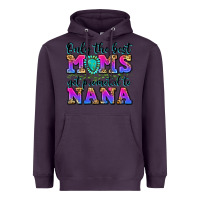 Plum only the best moms get promoted to nana Heavyweight Hoodie - Zillion Design Studio