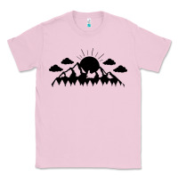 Bubblegum Pink View Classic Tee - Unal Design