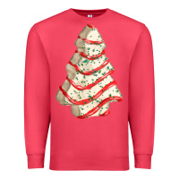 Cardinal white christmas cake Premium Sweatshirt - FaDigitalArtStudio