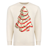 Sandshell white christmas cake Premium Sweatshirt - FaDigitalArtStudio