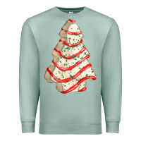 Seafoam white christmas cake Premium Sweatshirt - FaDigitalArtStudio