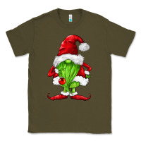 Army Green green christmas gnomes Classic Tee - FaDigitalArtStudio
