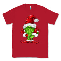 Red green christmas gnomes Classic Tee - FaDigitalArtStudio