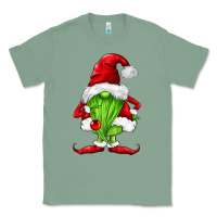 Sage green christmas gnomes Classic Tee - FaDigitalArtStudio