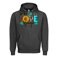 Charcoal Heather for the love of sunshine Zipper Hoodie - RanaPortraitStore