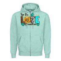 For The Love Of Sunshine Zipper Hoodie | Teevron