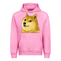 Fuchsia Pink doge coin shiba dog Urban Hoodie - Jasminsmagicworld