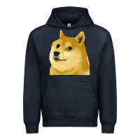 Navy doge coin shiba dog Urban Hoodie - Jasminsmagicworld