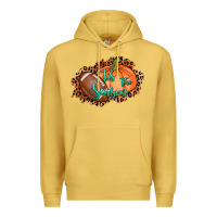 Antique Gold tis the season football pumpkin Premium Hoodie - AdoDesignShop