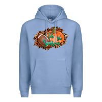 Colony Blue tis the season football pumpkin Premium Hoodie - AdoDesignShop