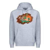Heather Grey tis the season football pumpkin Premium Hoodie - AdoDesignShop