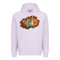 Lilac tis the season football pumpkin Premium Hoodie - AdoDesignShop