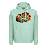 Seafoam tis the season football pumpkin Premium Hoodie - AdoDesignShop