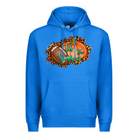 True Royal tis the season football pumpkin Premium Hoodie - AdoDesignShop