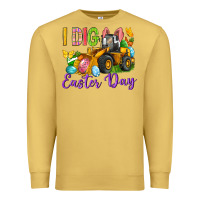 Antique Gold I dig Easter Day Premium Sweatshirt - Neo Western