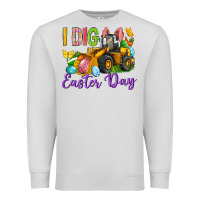 Dove Grey I dig Easter Day Premium Sweatshirt - Neo Western