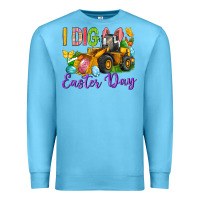 Ocean Blue I dig Easter Day Premium Sweatshirt - Neo Western