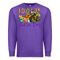 Purple I dig Easter Day Premium Sweatshirt - Neo Western