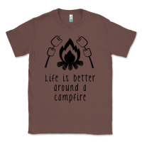 Chestnut life is better around a campfire Classic Tee - Unal Design