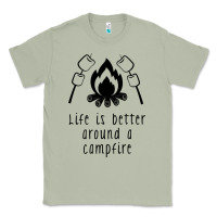 Matcha life is better around a campfire Classic Tee - Unal Design