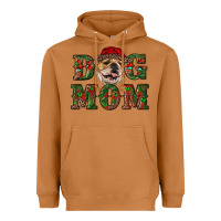 Meerkat english bulldog mom christmas Heavyweight Hoodie - RanaPortraitStore