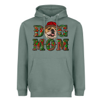Sage english bulldog mom christmas Heavyweight Hoodie - RanaPortraitStore