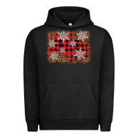 Pigment Black snowflake background Urban Hoodie - BarkalooDesign