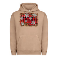 Pigment Burro snowflake background Urban Hoodie - BarkalooDesign