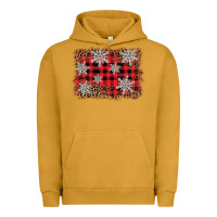 Pigment Peanut Butter snowflake background Urban Hoodie - BarkalooDesign