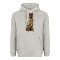 Moon Dust christmas german shepherd Heavyweight Hoodie - RanaPortraitStore