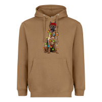 Toasted Coconut christmas german shepherd Heavyweight Hoodie - RanaPortraitStore