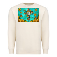 Sandshell bull skull cross skinny metal can holder Premium Sweatshirt - HRA Design Shop