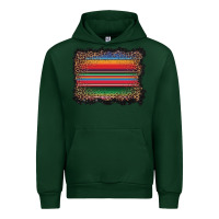 Foreset Green serape background Urban Hoodie - BarkalooDesign